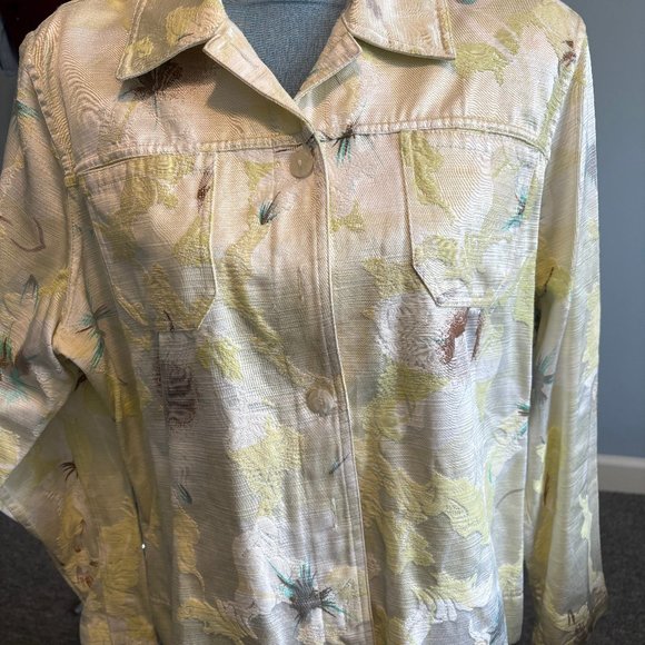 ERIN LADIES SIZE 1X  BLAZER JACKET - Picture 1 of 3